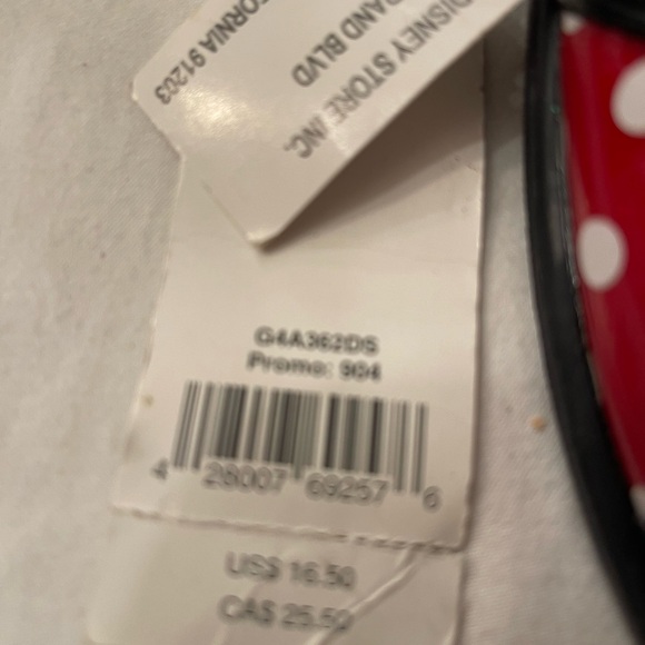 NWT MINNIE MOUSE SHOES SIZE 2/3 BOUGHT AT DISNEY STORE VINTAGE 90’S - Picture 3 of 7